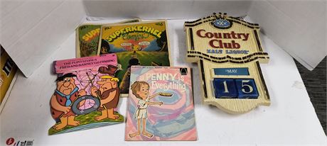 Country Club Malt Liquor Calendar & Vintage Books