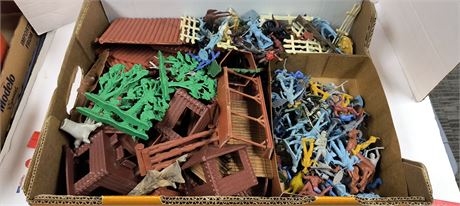 Vintage Cowboys & Indians & Misc Toys