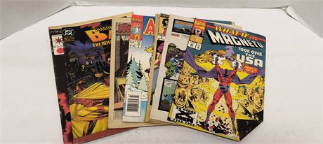 Flat Of Various Comic Books