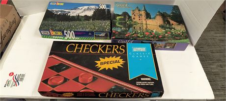Lot Of Games & Puzzles