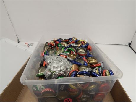 Lot Of Various Bottle Caps