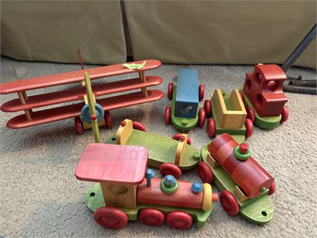 Vintage Discovery Wood Toys