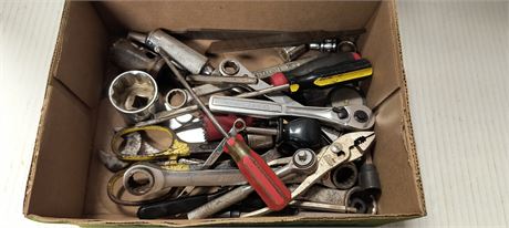 Flat Of Various Tools