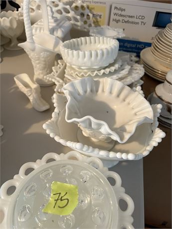Milk Glass Dishes