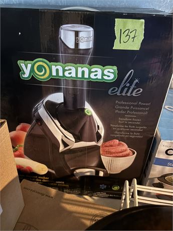 Yonanas Elite Frozen Dessert Maker