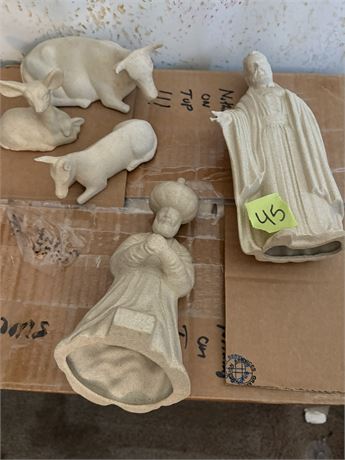 Mt. St. Helen Ash Nativity Full Set