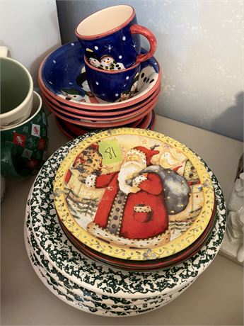 Holiday Plates