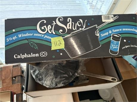 Calphalon Sauce Pan, New