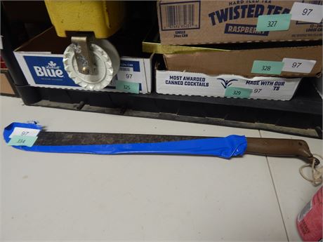 Vintage Machete. Handle Needs Repaired