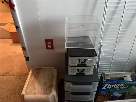 Storage Containers, Step Stool