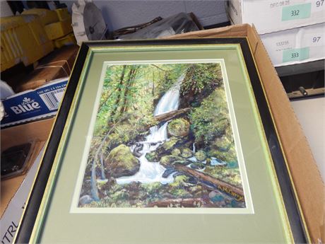 Wood Framed Artwork