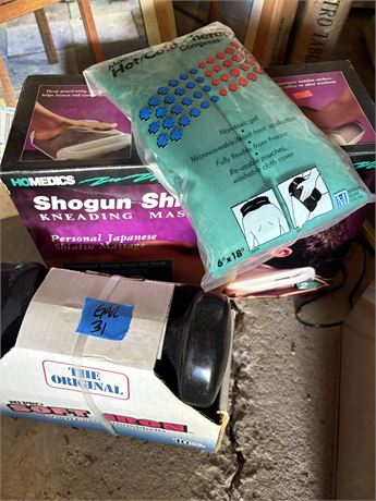 Massager, Heating Pad, Weight