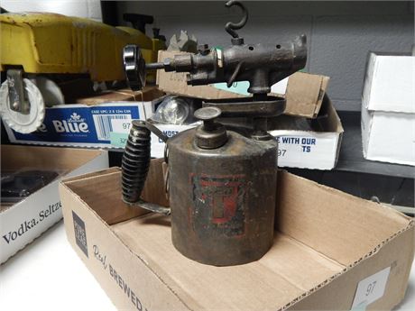 Antique Brass Blow Torch