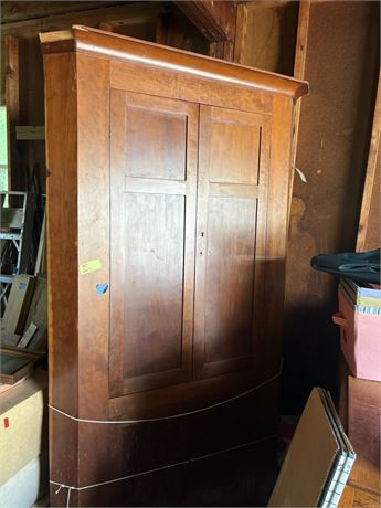 Cherry Corner Cabinet