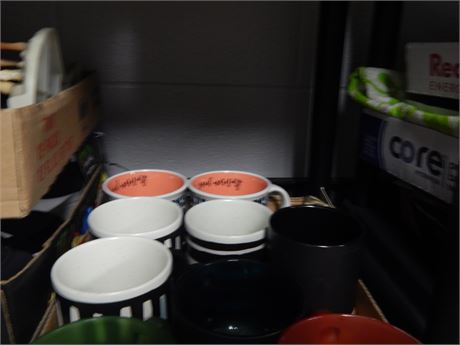 Flat Of Misc. Glassware