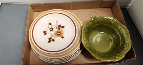 Lot Of Various Plates