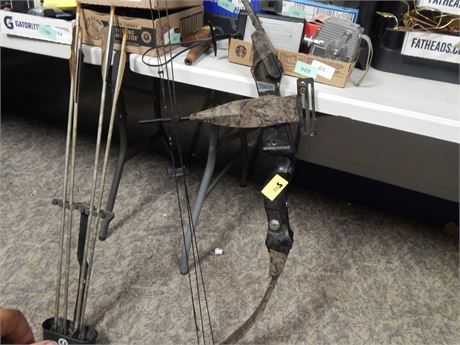 Compound Bow & Arrows