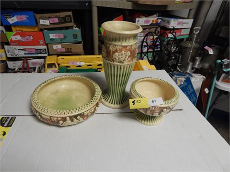 Vintage Vase & Pots