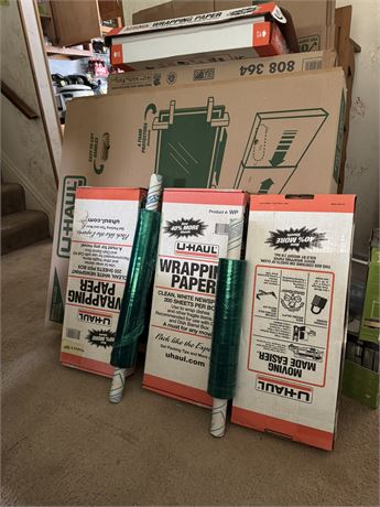 U-Haul Moving Supplies, Boxes, Wrap