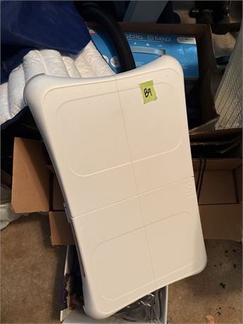 Exercise Equipment, Wii Fit Board & Step