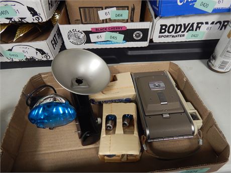 Kodalite Flash Holder & Vintage Camera