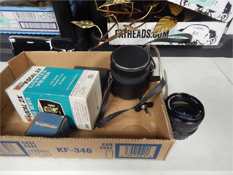 Focal 2x Lighted Viewer & Misc. Camera Lens