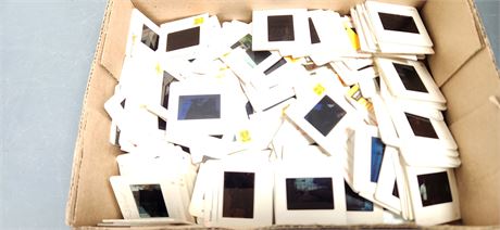 Flat Of Vintage Kodachrome Slides