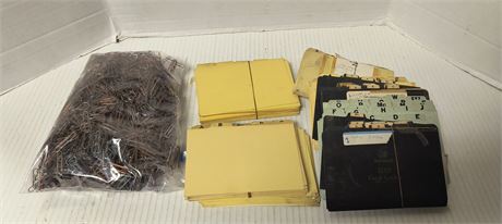 Paper Clips & Card Guides