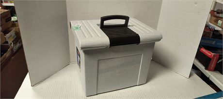 Rubbermaid Portable File Tote