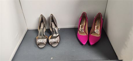 Badgley Mischka Woman's High Heel Shoes. Size 7 1/2