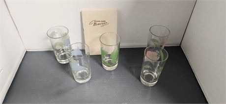 Lot Of Drinking Glasses & Senior Class memories