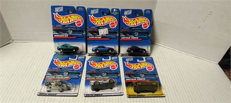 Flat Of Collectible Hot Wheels