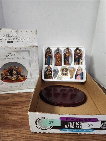 Nativity set