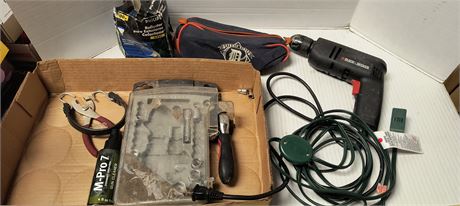 Tools and extension cord