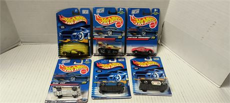 Flat Of Collectible Hot Wheels