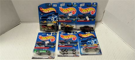 Flat Of Collectible Hot Wheels
