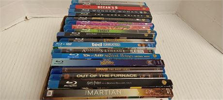 Lot of BluRay DVD's