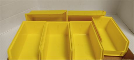 Lot Of Plastic Storage Bins