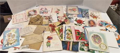 Vintage Greeting Cards & More