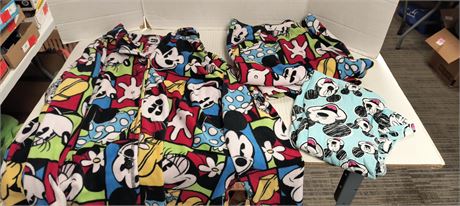 Mickey Mouse Pajamas. Size 16-18 & Mickey Mouse Shirt Size 2x-3x