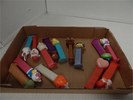 Various Pez Dispensers
