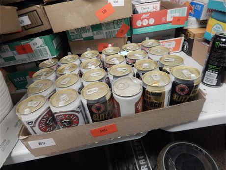 Lot Of Beer Cans
