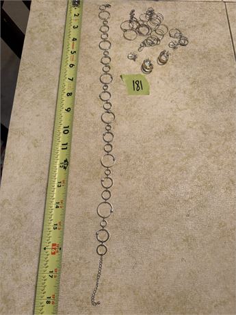 Necklace, Earings