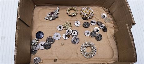 Brooches & Buttons