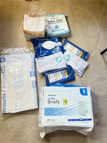 Briefs, Care Supplies