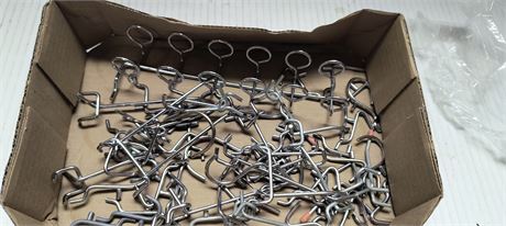 Lot Of Metal Wall Hooks