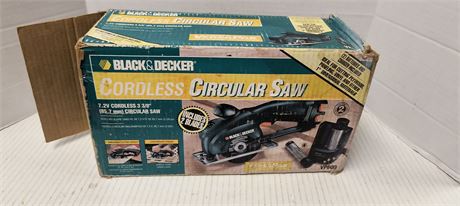 Black & Decker Cordless Circular Saw