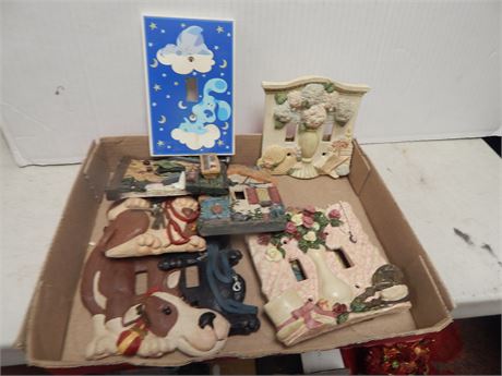 Flat Of Decorative Light Switch Covers