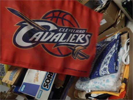 Cleveland Cavaliers Flag & Swaddle Blanket & More