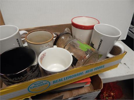Flat Of Coffee Cups